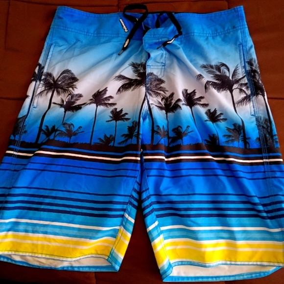 Palmwave Other - Palmwave Palmtree Pattern Board Shorts